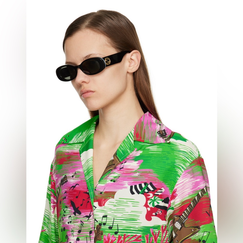 GUCCI Oval Sunglasses GG0517S